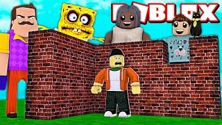 BUILDING AGAINST DENIS ARMY AND MONSTER ATTACKS IN ROBLOX! | Roblox Build To Survive Simulator