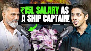 Earning ₹1 Lakh/Day as a Captain – The Dangerous Truth About Merchant Navy!