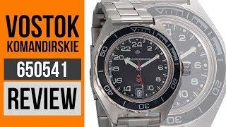 Vostok Komandirskie 650541 Russian 24 hours Military Automatic watch WR 200m Review