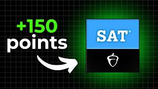 How to BOOST Your SAT Score 150+ Points FAST! (Secret Resource)