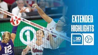 TCU at Nebraska | Extended Highlights | Big Ten Volleyball | 08/31/2024