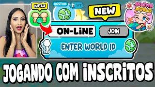 JOGANDO ONLINE COM INSCRITOS NO PAZU AVATAR WORLD!CÓDIGO JOGAR JUNTO| MARY GAMES AO VIVO