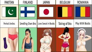 things girls do but don't tell You From Different Countries