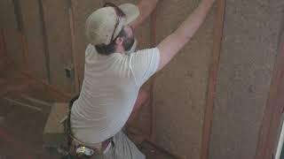 HempWool: Installing hemp fiber insulation