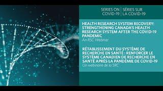 An RSC Webinar | Health Research System Recovery