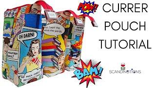 Labelled storage tutorial - pouches with interchangable labels - the Currer Pouch lives to be seen!