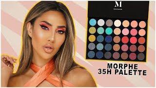 MORPHE 35H PALETTE REVIEW... Is it worth the hype?! | BrittanyBearMakeup