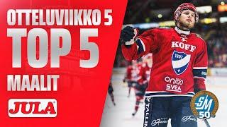 TOP 5-maalit // Otteluviikko 5 // 24-25