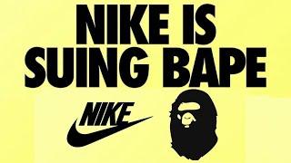 Nike Suing BAPE?! Nike Sues Bape Over Bapestas - Why 20 Years Later?