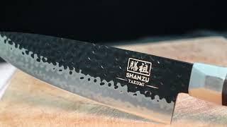 SHAN ZU | Come and take a close look at our Takumi Chef knife