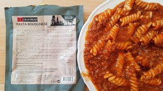 24 Hour Meals Pasta Bolognese, Used By The Swedish Military In Their MRE's