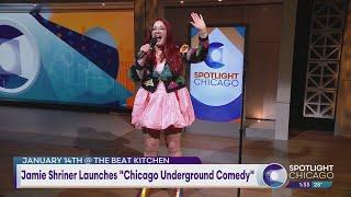 Jamie Shriner Hosts "Chicago Underground Comedy" Performance