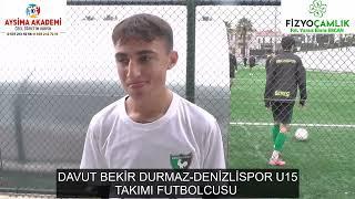 DAVUT BEKİR DURMAZ DENİZLİSPOR U15 TAKIMU FUTBOLCUSU