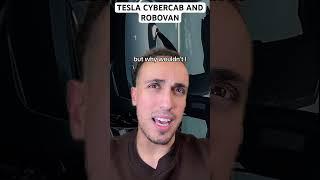 Tesla CyberCab And Robovan