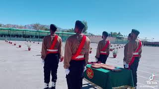 Table team LTC KHUZDAR 2023 passing out parade