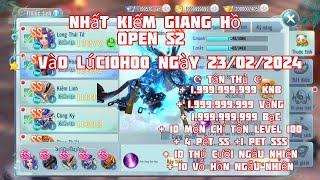 Game Lậu Mobile Nhất Kiếm Giang Hồ OPEN S2 Vào Ngày Mai-Free 1.999.999.999KNB-1.999.999.999KNBK