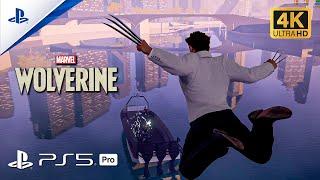 Marvels Wolverine - New Update | Speed Run Cut Scene Action Cinematics Gameplay