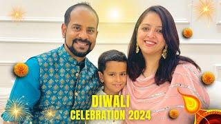 Diwali Vlog 2024 | Our sweet little family Diwali celebration