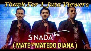 MATE MATEDO DIANA (UWAI AWÔGU) || LAGU BARU SNADA TRIO Ciptaan Yunus Gea