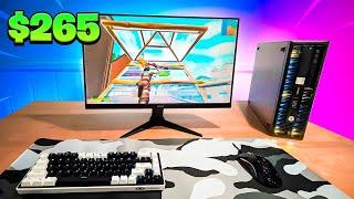 I Had ONLY $265 To Build A Gaming Setup…