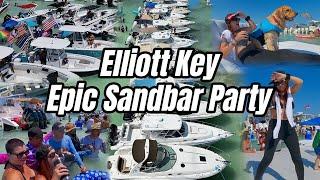 Epic Sandbar Party at Elliott Key 2024