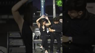 Prank makes upset beautiful girl #laugh #funny #shorts #comedy