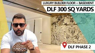 Luxury Builder floor with Basement | DLF | Gurugram | 300 sq. yards | Terrace Garden