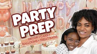 BIRTHDAY PARTY PREP + VLOG | THE A PLUS FAMILY