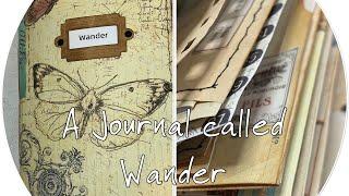 A Journal called Wander (chunky) with lots of envelope flip out pages