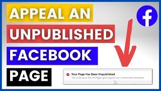 Facebook Page Unpublished: How To Get It Back? [in 2024]