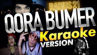 Radius 21 - Qora bumer / KARAOKE / matn / uzbek rap