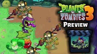 Plants vs Zombies 3 Beta 2022 - Official Preview Video - New plants, zombies, levels and more