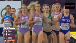 IMPRESIONANTE FINAL 1500m Mujeres Campeonato europeo de atletismo ROMA 2024