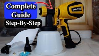 How to Use A HVLP Paint Sprayer