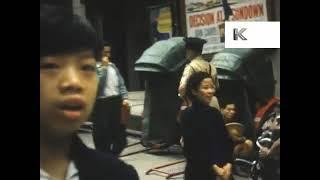 street of hong kong in 1980s