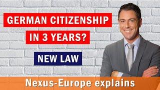 German citizenship – Einbürgerung. New German immigration law