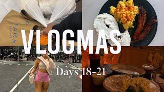 VLOGMAS Days 18-21 | Spend the Week with Me: Wrapping Gifts, Last Minute Christmas Shopping, PR, Etc