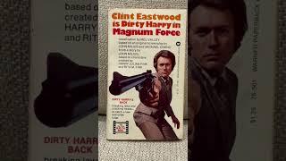 MAGNUM FORCE ⭐ Novelization of the Movie starring CLINT EASTWOOD as DIRTY HARRY #clinteastwood #book