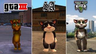 Talking Tom in GTA Games (Evolution)