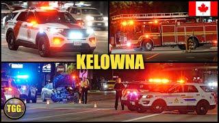 *Triple Catch!* [Kelowna] Emergency Response For Serious Car Accident!