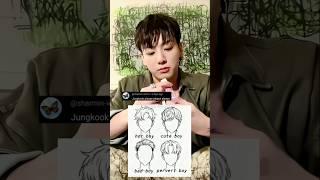 Jungkook in different hairstyle️ #bts #jungkook #jk #army #fyp #trending