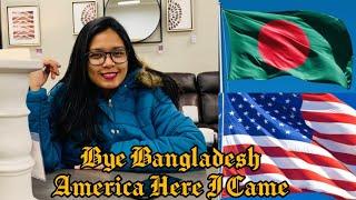 Bangladesh  to USA  journey || Mahrima Mim || Vlog