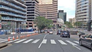 Driving Downtown - Arlington DC 4K - USA