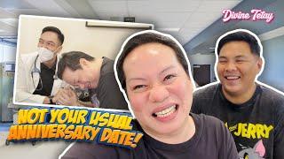 HEALTH IS WEALTH! KAYA NAG THIRD ANNIVERSARY DATE KAMI SA CLINIC! | DIVINE TETAY