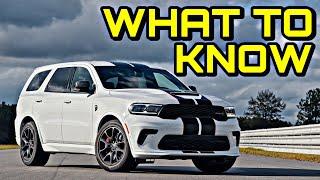 What Everyone NEEDS To Know About The 2021 Dodge Durango