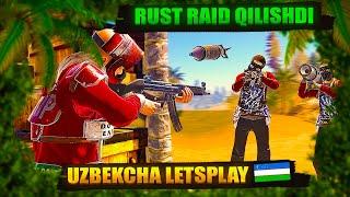  CLANLARNI BAZASINI SOLO RAID QILDM | #RUST UZBEKCHA LETSPLAY | STAYLz UZB