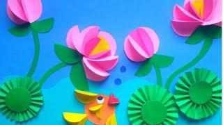 Amazing Paper Craft Ideas How to make Pictures using Circles