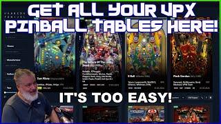 Get ALL your VPX Pinball Tables here! #vpx #vrgaming