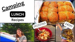 Easy Camping Make Ahead Lunch Recipes!