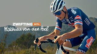 Zwifting with Mathieu van Der Poel: Training for a Grand Tour